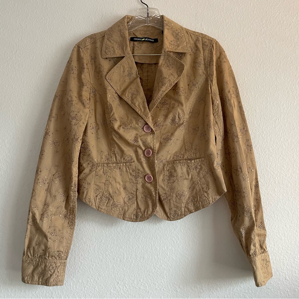 DKNY jeans button up blazer